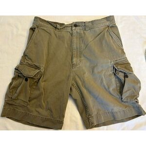 Vintage Polo Ralph Lauren Shorts‎ Mens 36 Khaki Beige 90s Dad 10" USA Casual